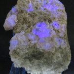 SOLD Hairy Bustamite with Fluorite Crystals from the Zinc Corp Mine, Broken Hill (stock code B5H111)