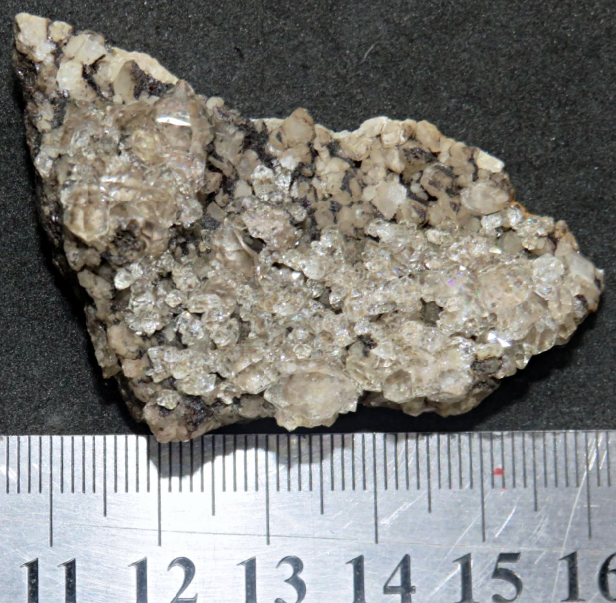 Quartz Crystals from Broken Hill (stock code B6A0122) McCarthurs Mineral Specimens