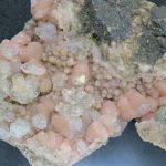 SOLD Amethystine Quartz on Rhodochrosite from the Zinc Corp Mine, Broken Hill (stock code B7D0322)