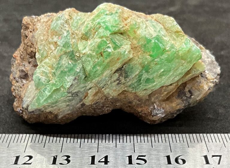 SOLD Green Plumbian Feldspar (stock code F8I2302)