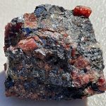 Rhodonite Crystals in Galena (stock code F9G2305)